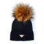 Holland Cooper Burghley Bobble Hat - Ink Navy